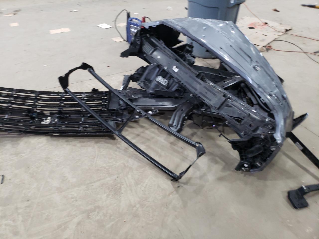 2021 Chevrolet Suburban VIN 1GNSCCKD6MR206014 Copart auction photo, front end / undercarriage damage thumbnail 15