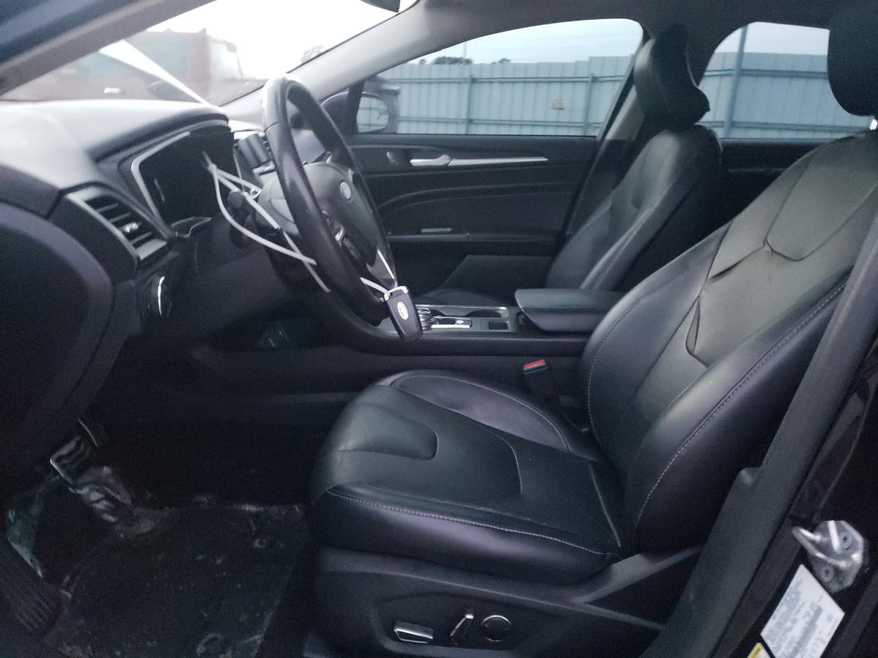 2017 Ford Fusion VIN 3FA6P0K92HR183999 Copart auction photo, rear end / frame damage damage thumbnail 7