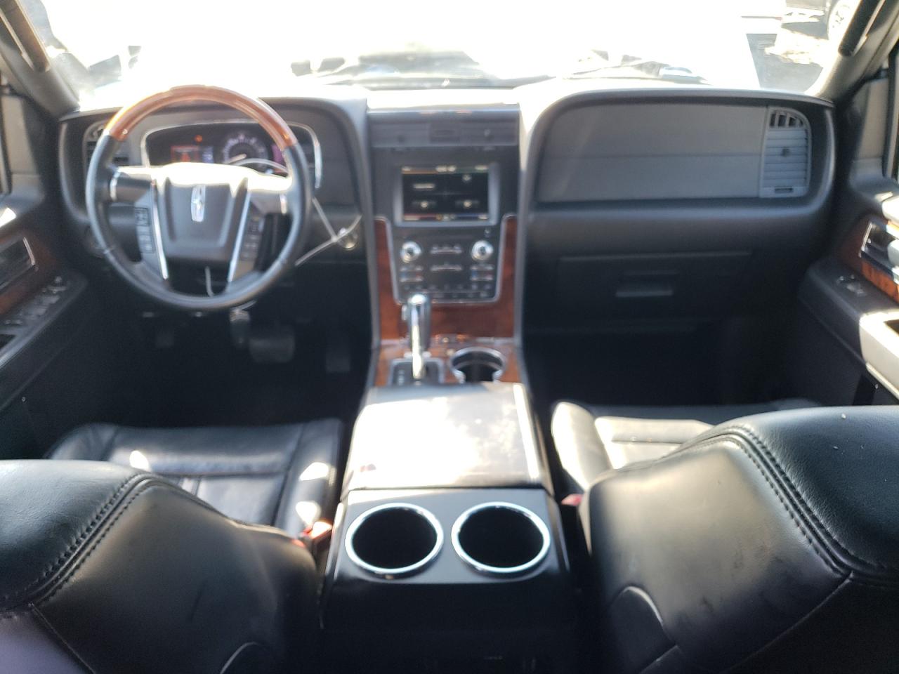 2015 Lincoln Navigator VIN 5LMJJ2JT7FEJ14619 Copart auction photo, front end damage thumbnail 8