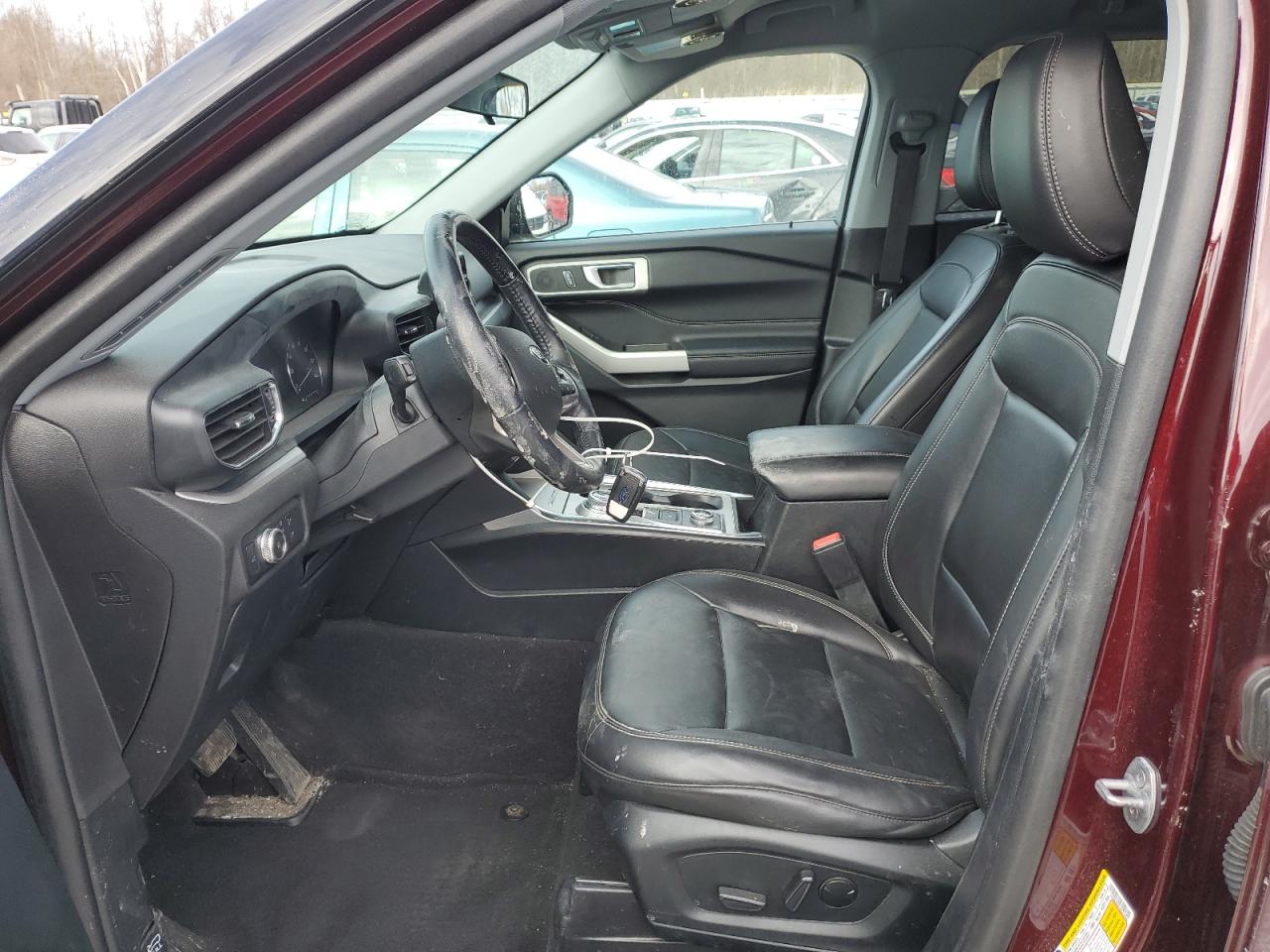 2022 Ford Explorer VIN 1FMSK8DH5NGB54036 Copart auction photo, rear end damage thumbnail 7