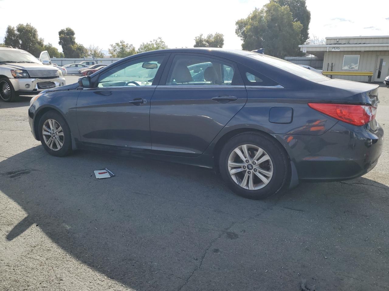 2013 Hyundai Sonata VIN 5NPEB4AC4DH699710 Copart auction photo, vandalism / minor dent/scratches damage thumbnail 2
