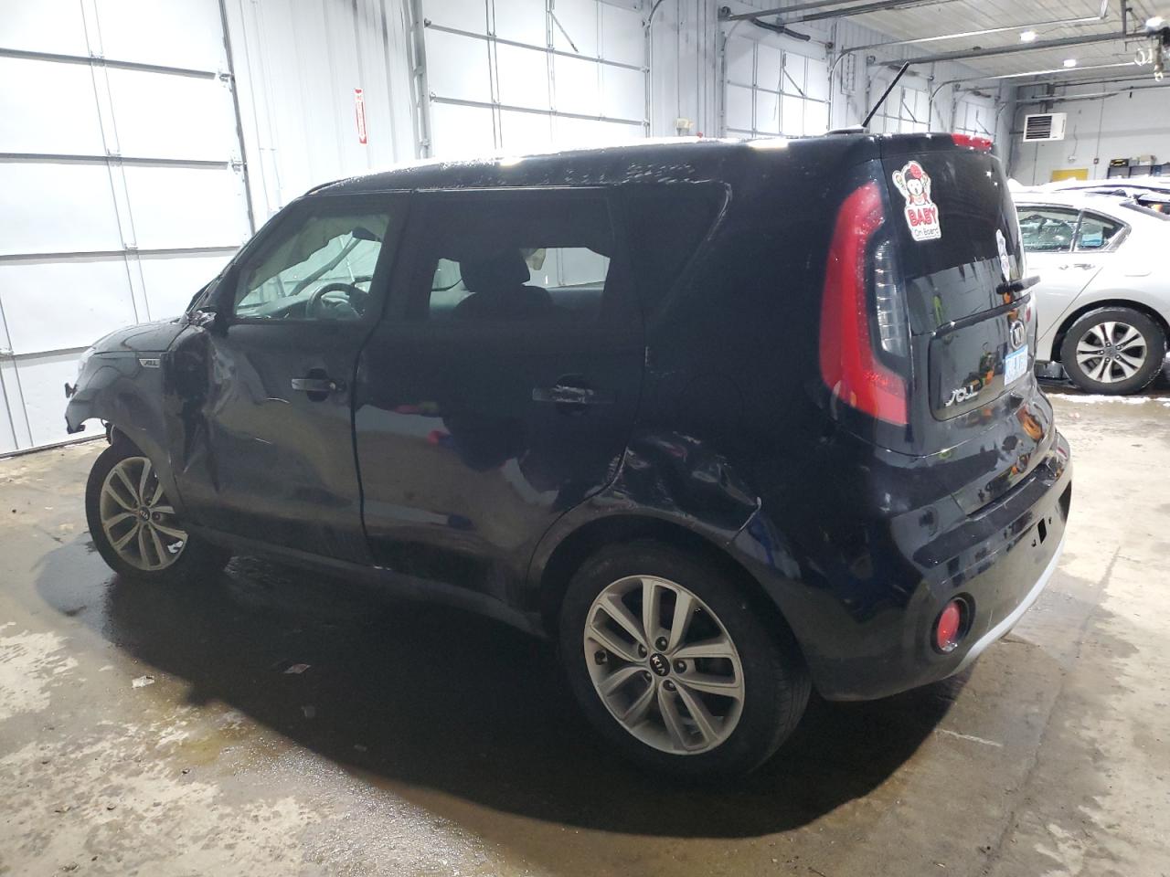 2019 KIA Soul VIN KNDJP3A59K7694323 Copart auction photo, front end / side damage thumbnail 2