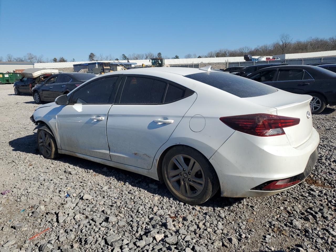 2019 Hyundai Elantra VIN 5NPD84LF1KH420017 Copart auction photo, front end / minor dent/scratches damage thumbnail 2