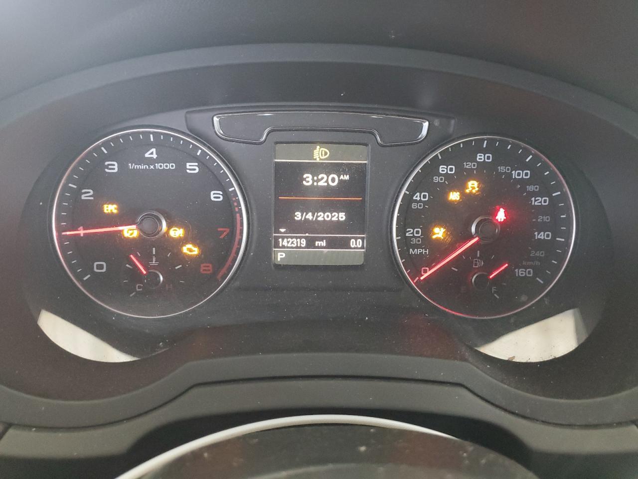 2016 Audi Q3 VIN WA1BFCFS8GR005464 Copart auction photo, front end / side damage thumbnail 9