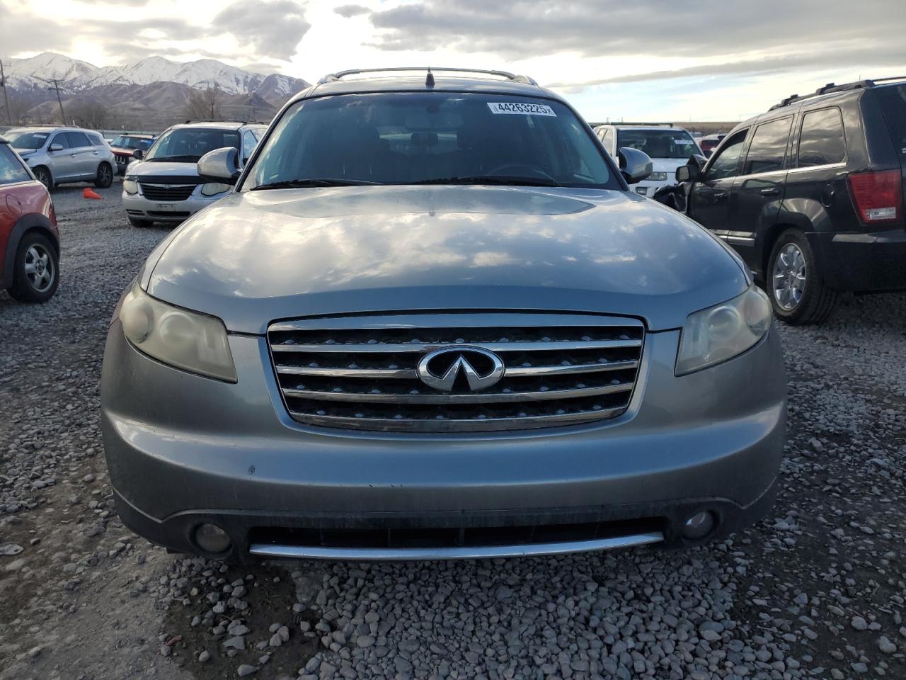 2008 Infiniti FX VIN JNRBS08W18X400390 Copart auction photo, rear end damage thumbnail 5