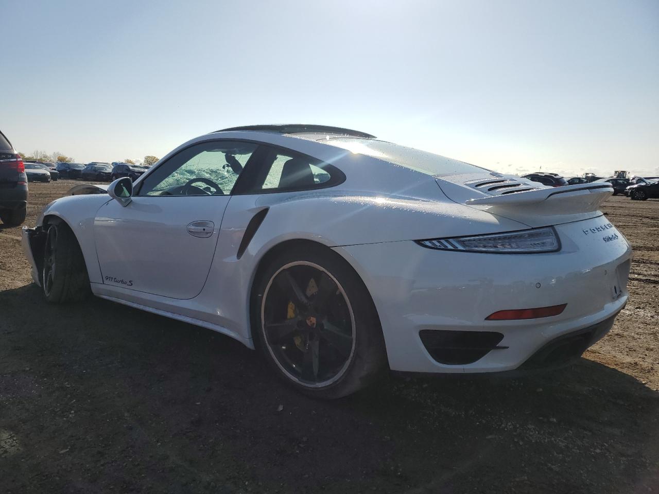 2015 Porsche 911 VIN WP0AD2A9XFS160370 Copart auction photo, front end / frame damage damage thumbnail 2