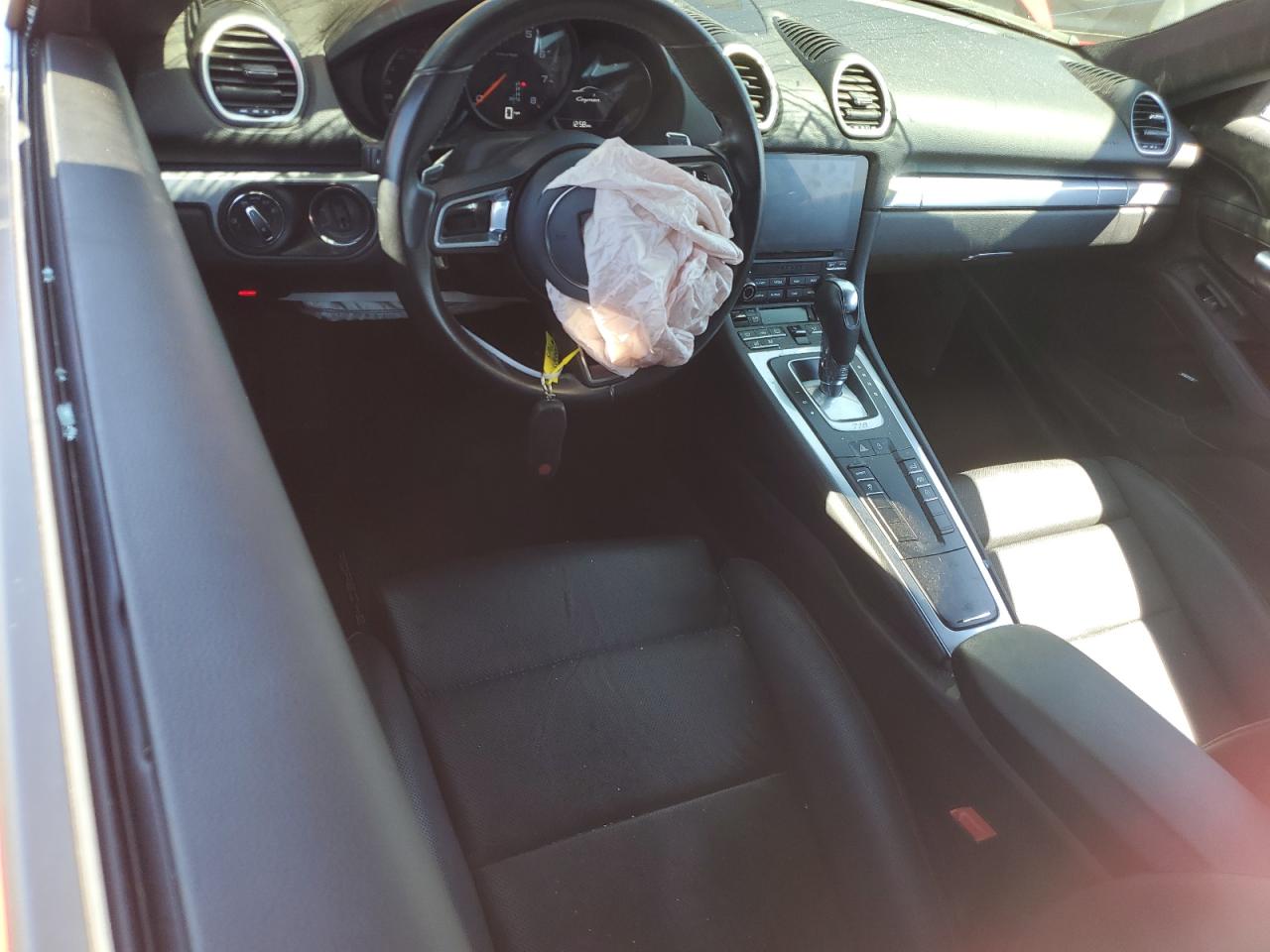 2019 Porsche Cayman VIN WP0AA2A83KS260398 Copart auction photo, all over damage thumbnail 8