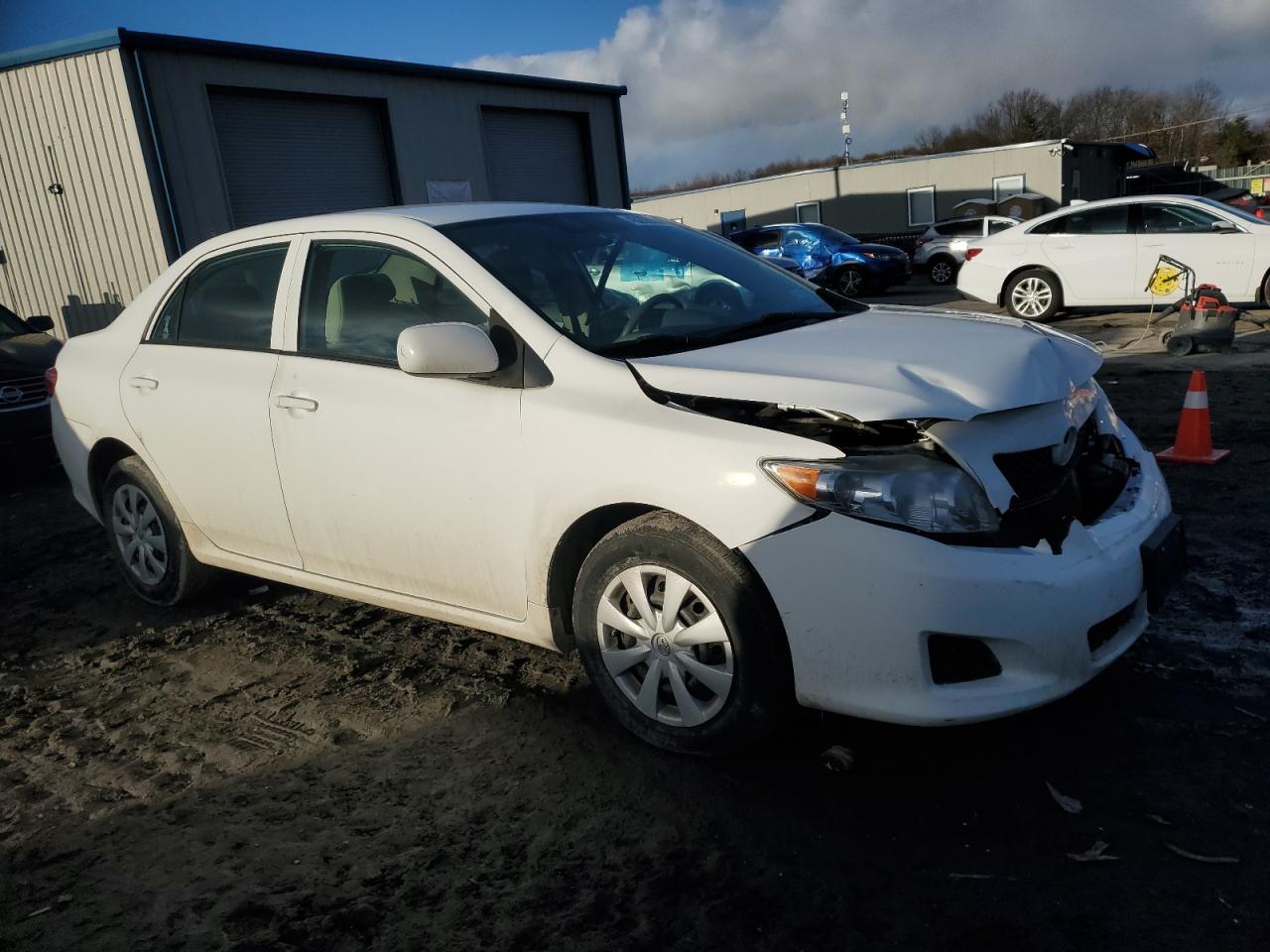 2010 Toyota Corolla VIN 2T1BU4EE5AC379982 Copart auction photo, front end damage thumbnail 4