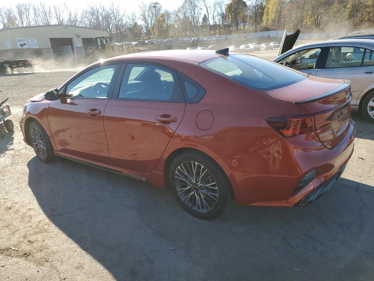 2023 KIA Forte VIN 3KPF54AD7PE557140 Copart auction photo, front end / side damage thumbnail 2