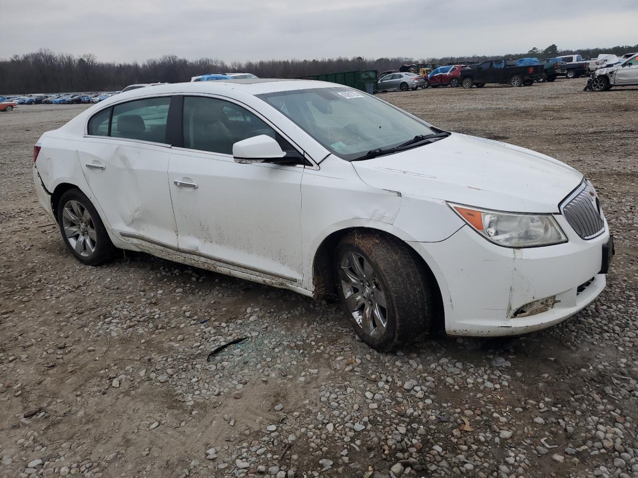 2011 Buick LaCrosse VIN 1G4GE5ED8BF341537 Copart auction photo, all over damage thumbnail 4
