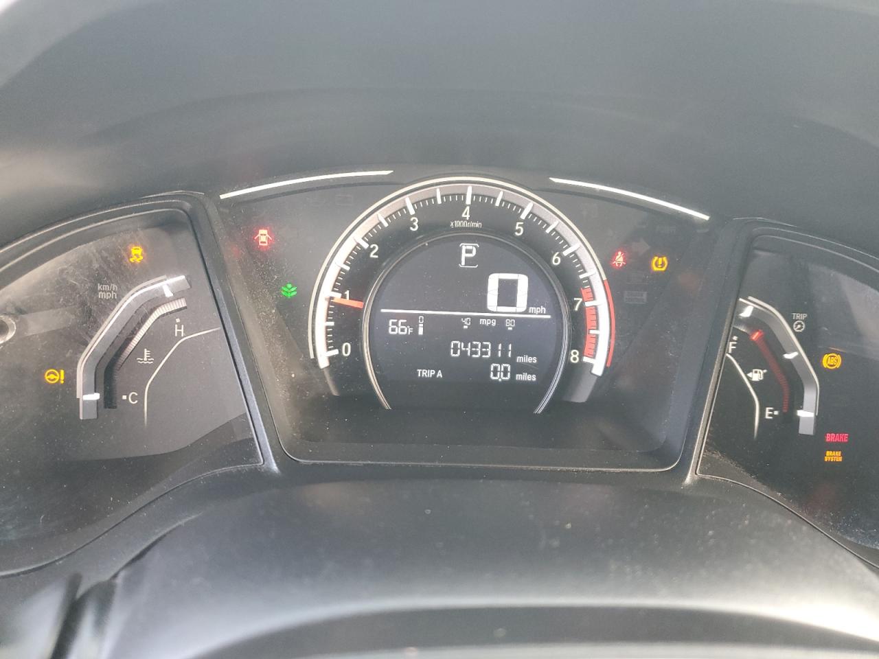 2018 Honda Civic VIN 19XFC2F57JE000277 Copart auction photo, front end / side damage thumbnail 9