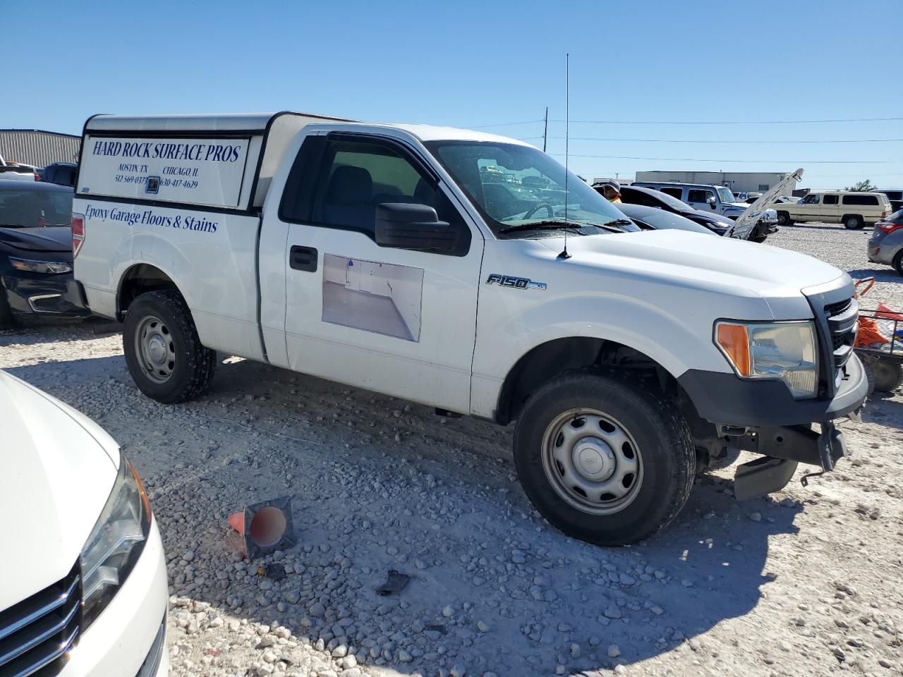 2013 Ford F-150 VIN 1FTMF1CM3DKE24318 Copart auction photo, front end damage thumbnail 4