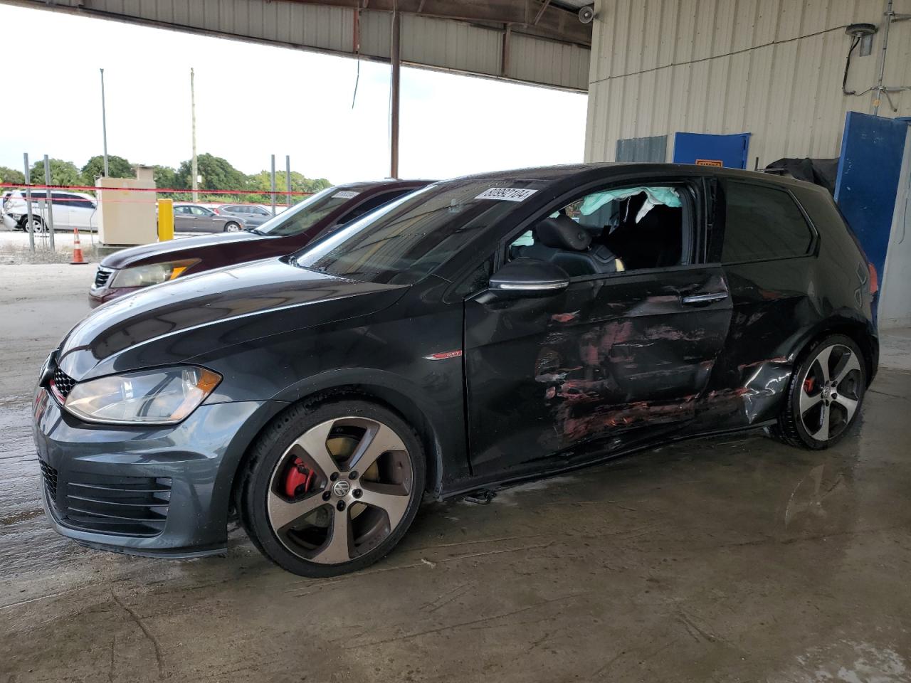 2015 Volkswagen GTI VIN 3VWTT7AU6FM049608