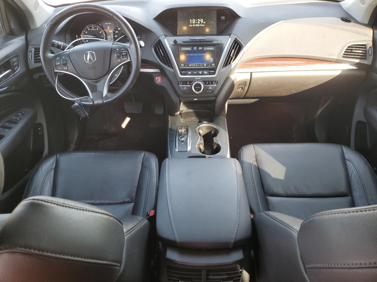 2016 Acura MDX VIN 5FRYD3H43GB015893 Copart auction photo, front end damage thumbnail 8