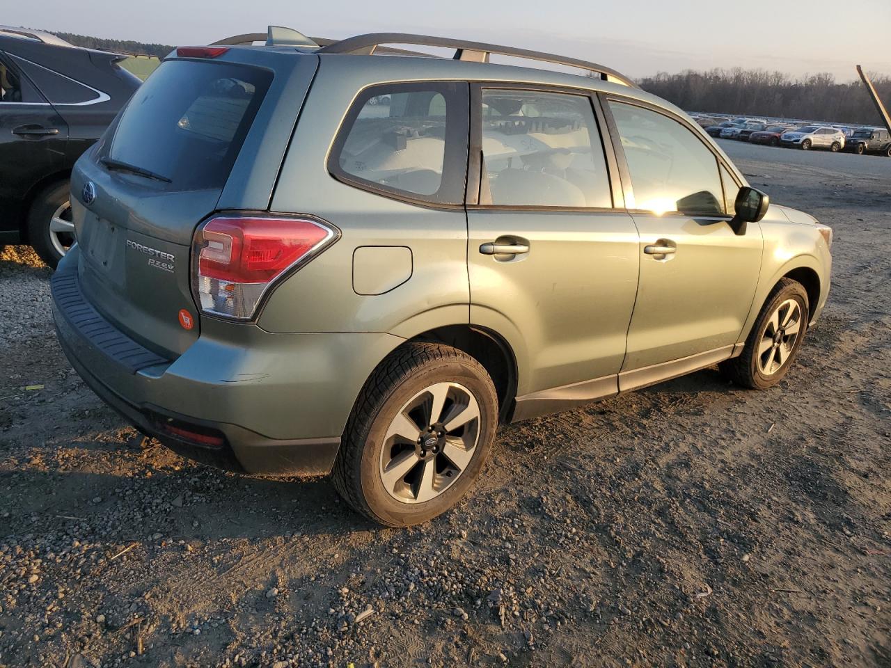 2018 Subaru Forester VIN JF2SJABC1JH572394 Copart auction photo, stripped damage thumbnail 3