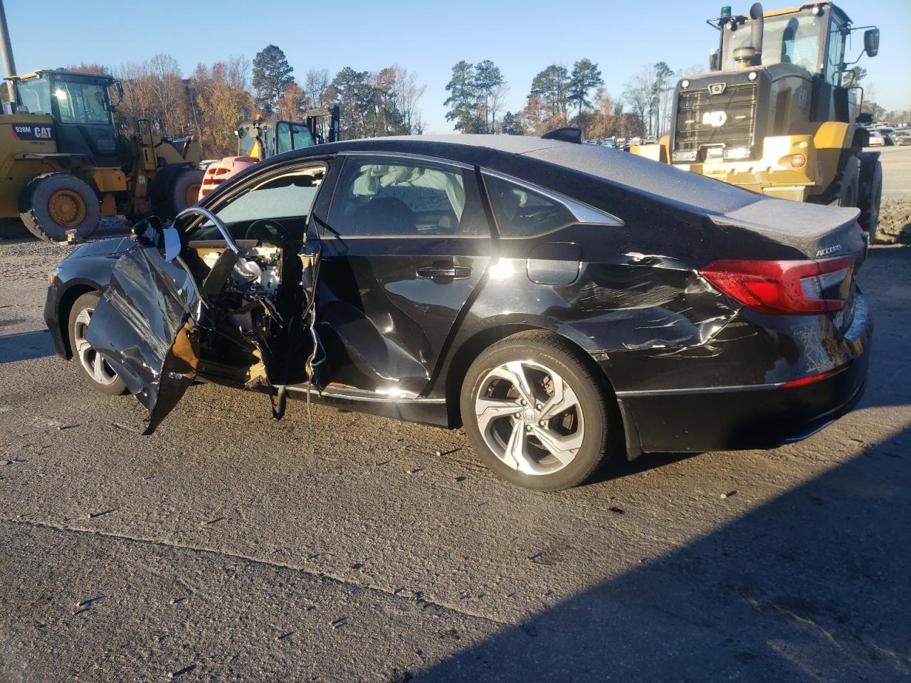 2018 Honda Accord VIN 1HGCV1F65JA078495 Copart auction photo, side damage thumbnail 2