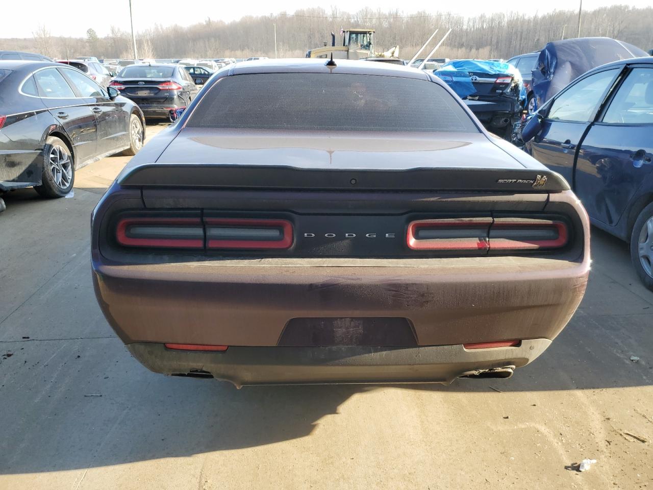 2021 Dodge Challenger VIN 2C3CDZFJ0MH627762 Copart auction photo, all over damage thumbnail 6