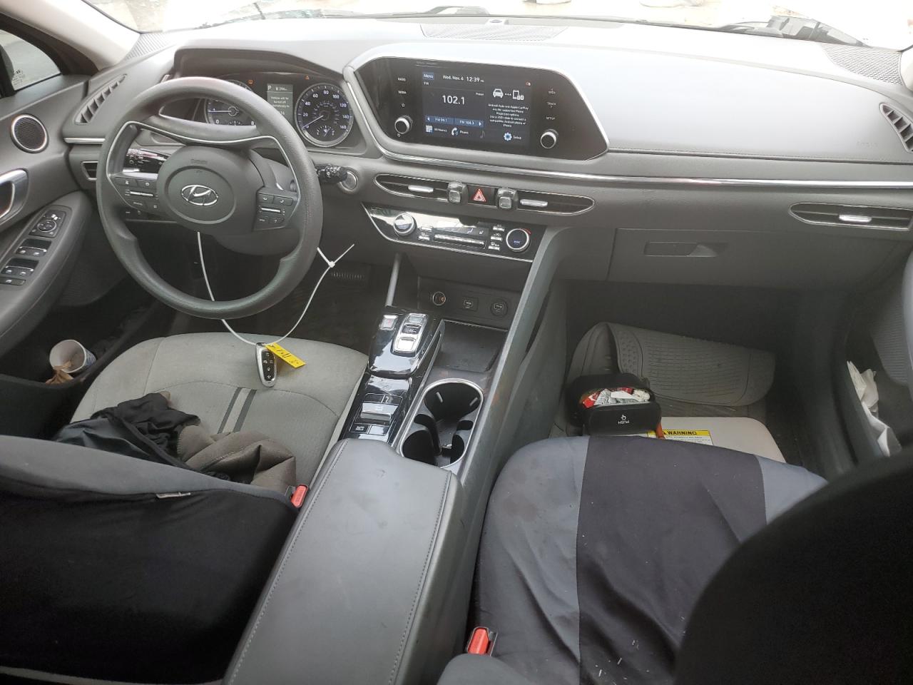 2020 Hyundai Sonata VIN 5NPEL4JAXLH039651 Copart auction photo, rear end damage thumbnail 8