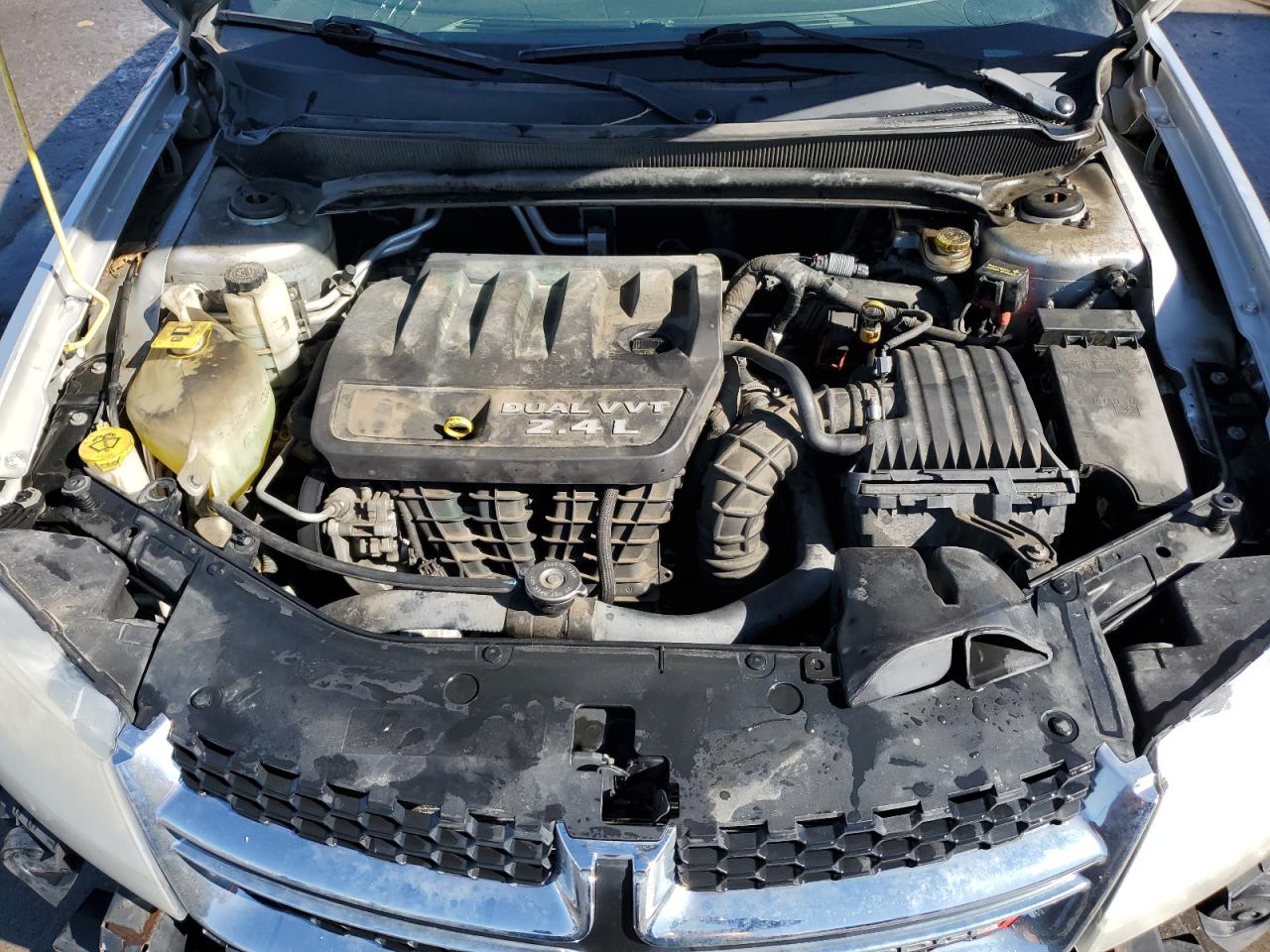 2012 Dodge Avenger VIN 1C3CDZAB6CN260078 Copart auction photo, hail / front end damage thumbnail 11
