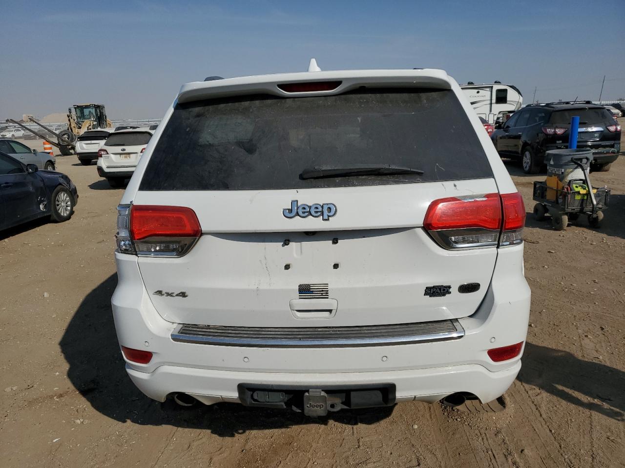 2016 Jeep Grand Cherokee VIN 1C4RJFCT2GC450285 Copart auction photo, rollover damage thumbnail 6