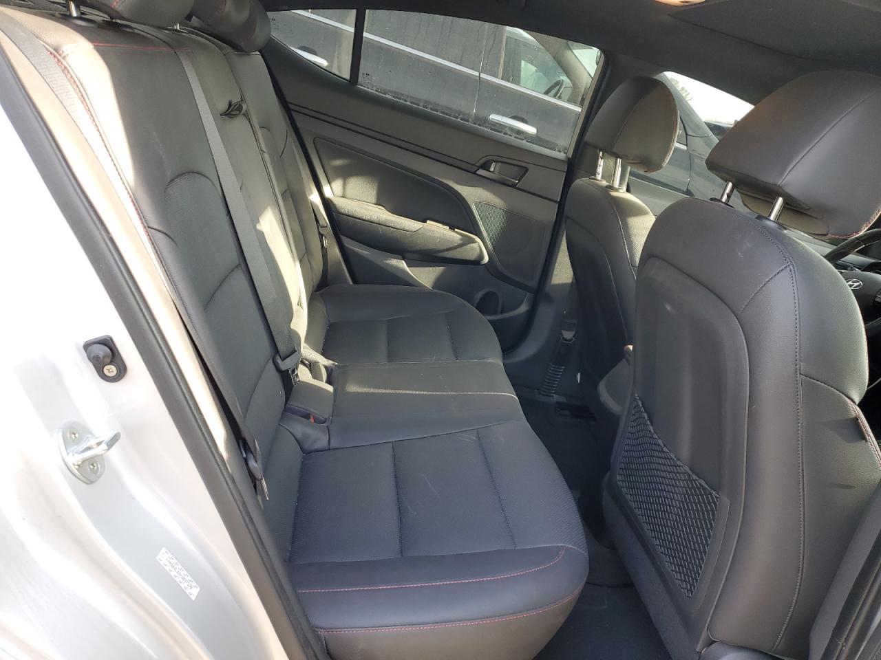 2019 Hyundai Elantra VIN KMHD04LB2KU837328 Copart auction photo, front end / rear end damage thumbnail 10
