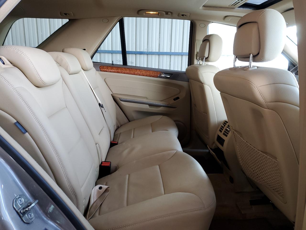 2009 Mercedes-Benz M-klasse VIN 4JGBB86E89A526562 Copart auction photo, hail / mechanical damage thumbnail 11