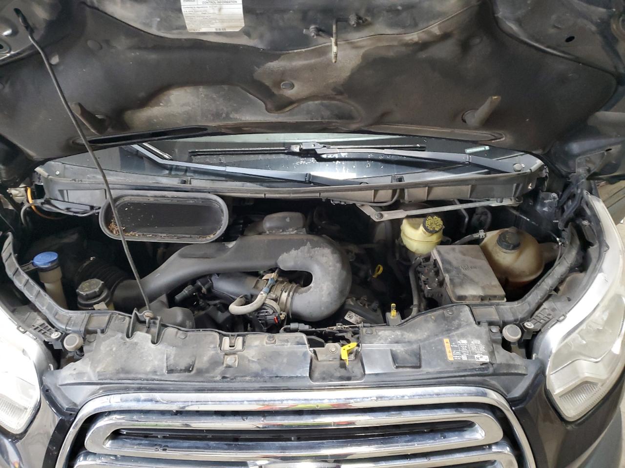 2017 Ford Transit VIN 1FTYE1YM3HKA53440 Copart auction photo, normal wear damage thumbnail 12