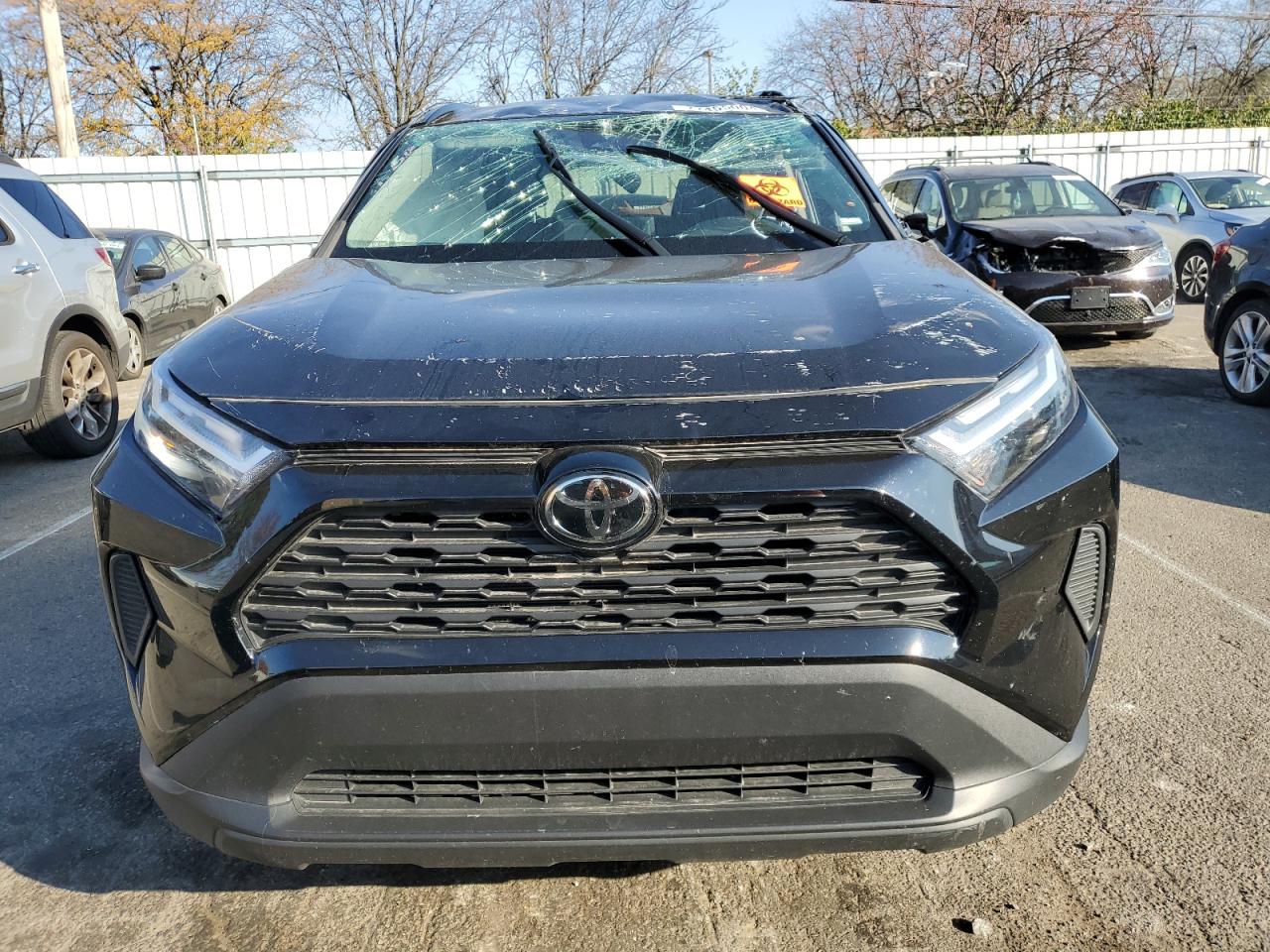 2022 Toyota RAV 4 VIN 2T3P1RFV8NW265609 Copart auction photo, all over damage thumbnail 5