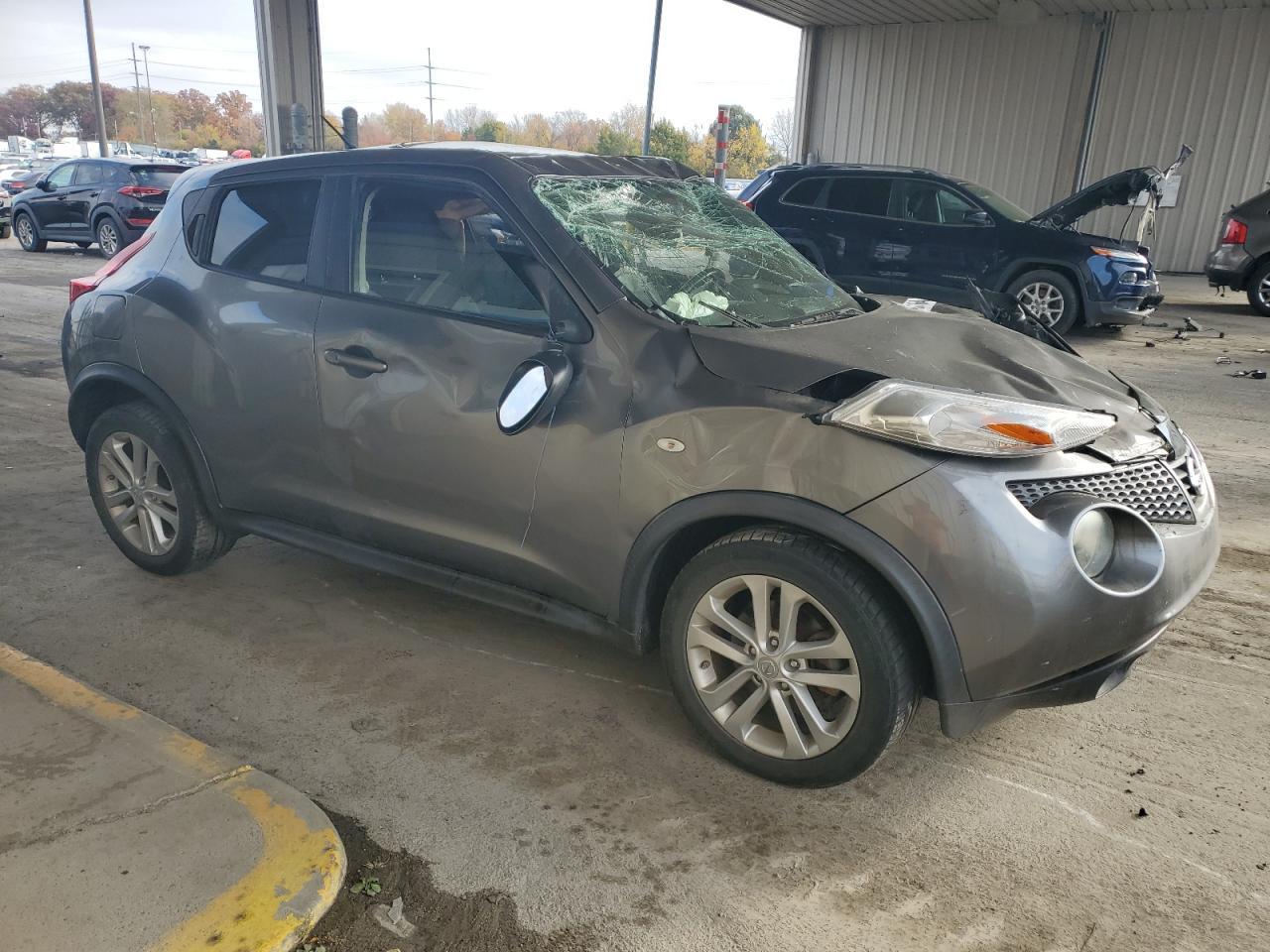 2011 Nissan Juke VIN JN8AF5MV7BT028910 Copart auction photo, all over damage thumbnail 4