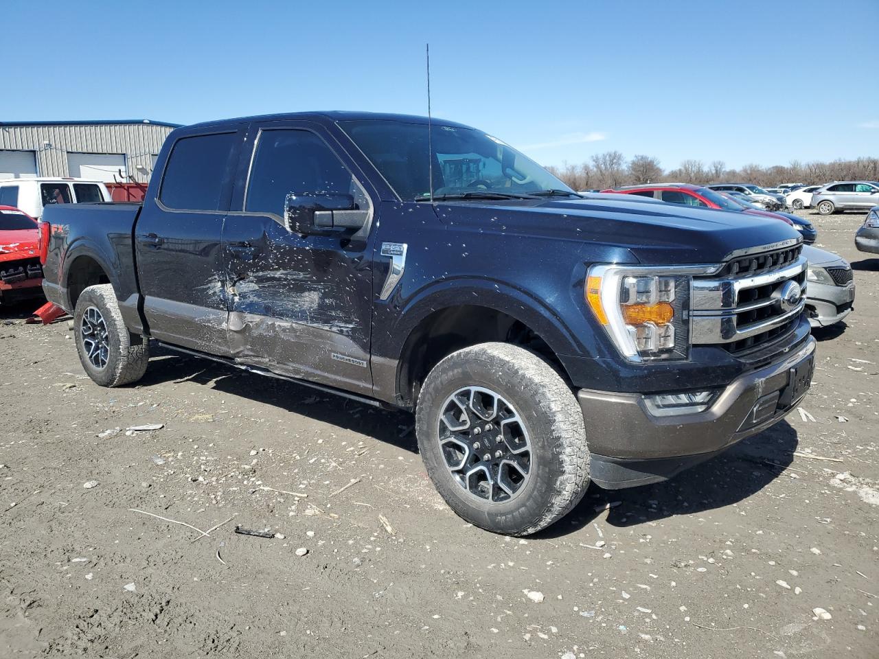 2021 Ford F-150 VIN 1FTFW1ED2MFC50689 Copart auction photo, side damage thumbnail 4