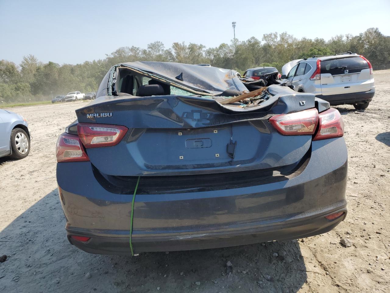 2019 Chevrolet Malibu VIN 1G1ZD5ST4KF166675 Copart auction photo, all over damage thumbnail 6