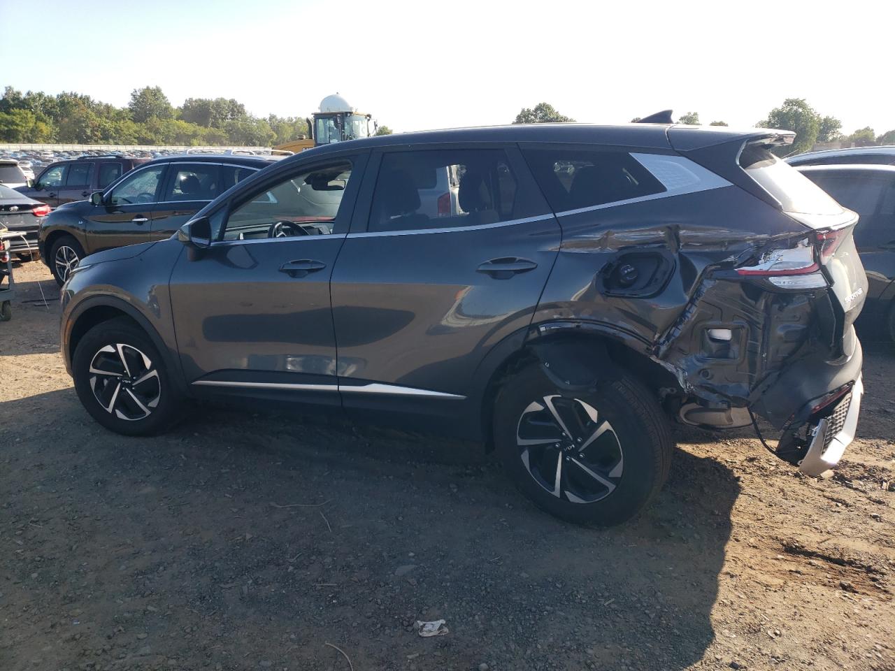 2023 KIA Sportage VIN KNDPUCAG2P7107990 Copart auction photo, rear end / side damage thumbnail 2