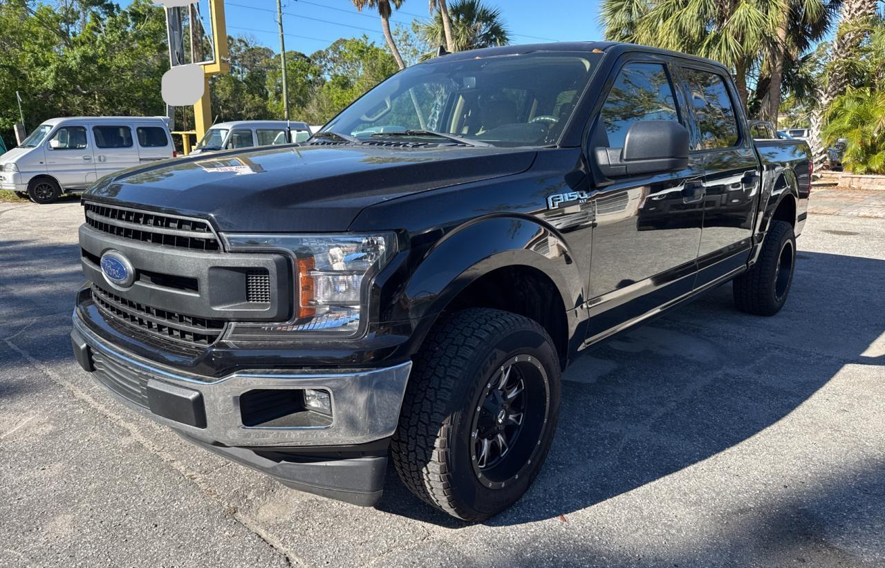 2020 Ford F-150 VIN 1FTEW1C57LKD25500 Copart auction photo, front end / minor dent/scratches damage thumbnail 2