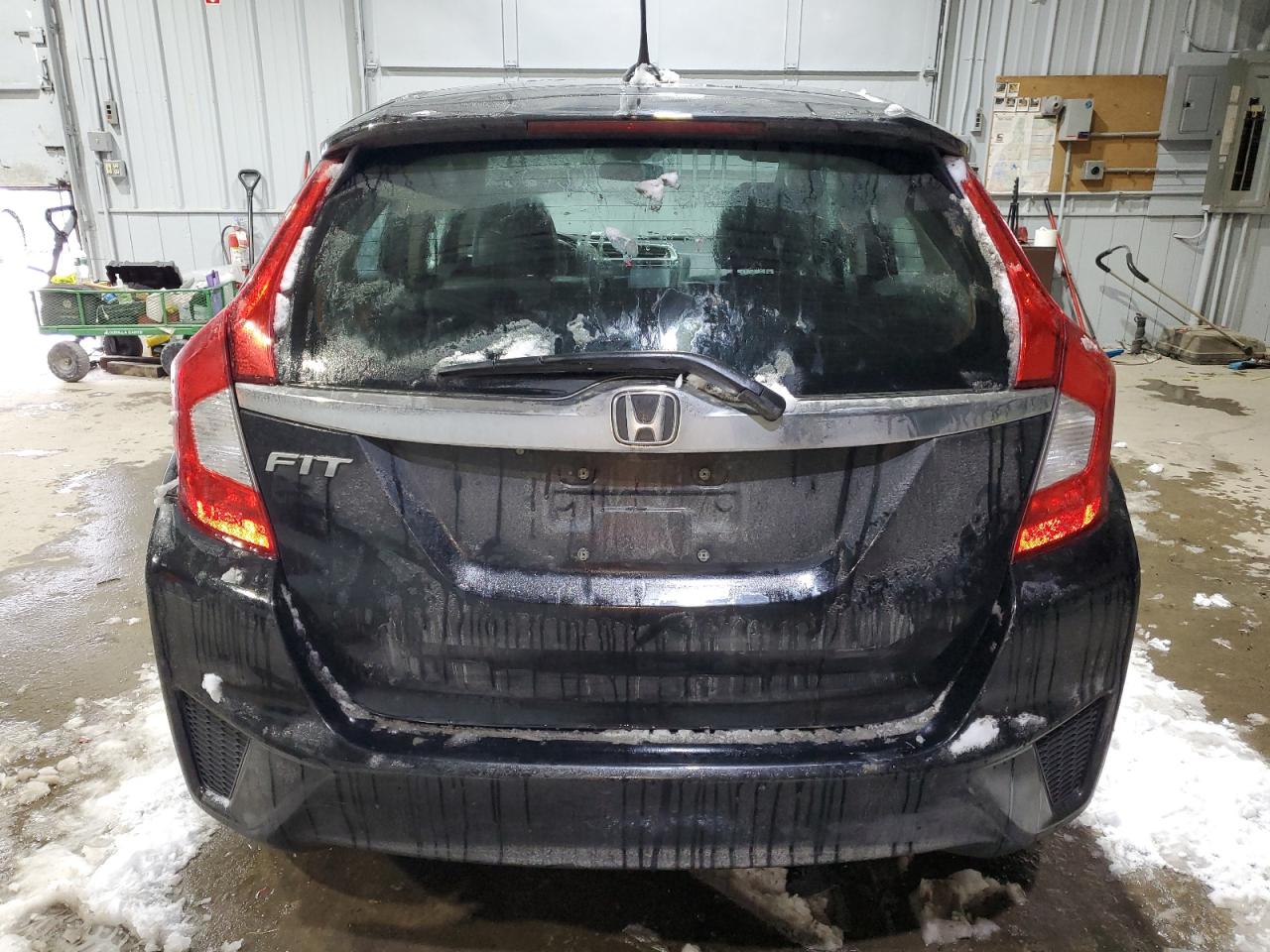 2015 Honda Fit VIN 3HGGK5H84FM713040 Copart auction photo, all over damage thumbnail 6