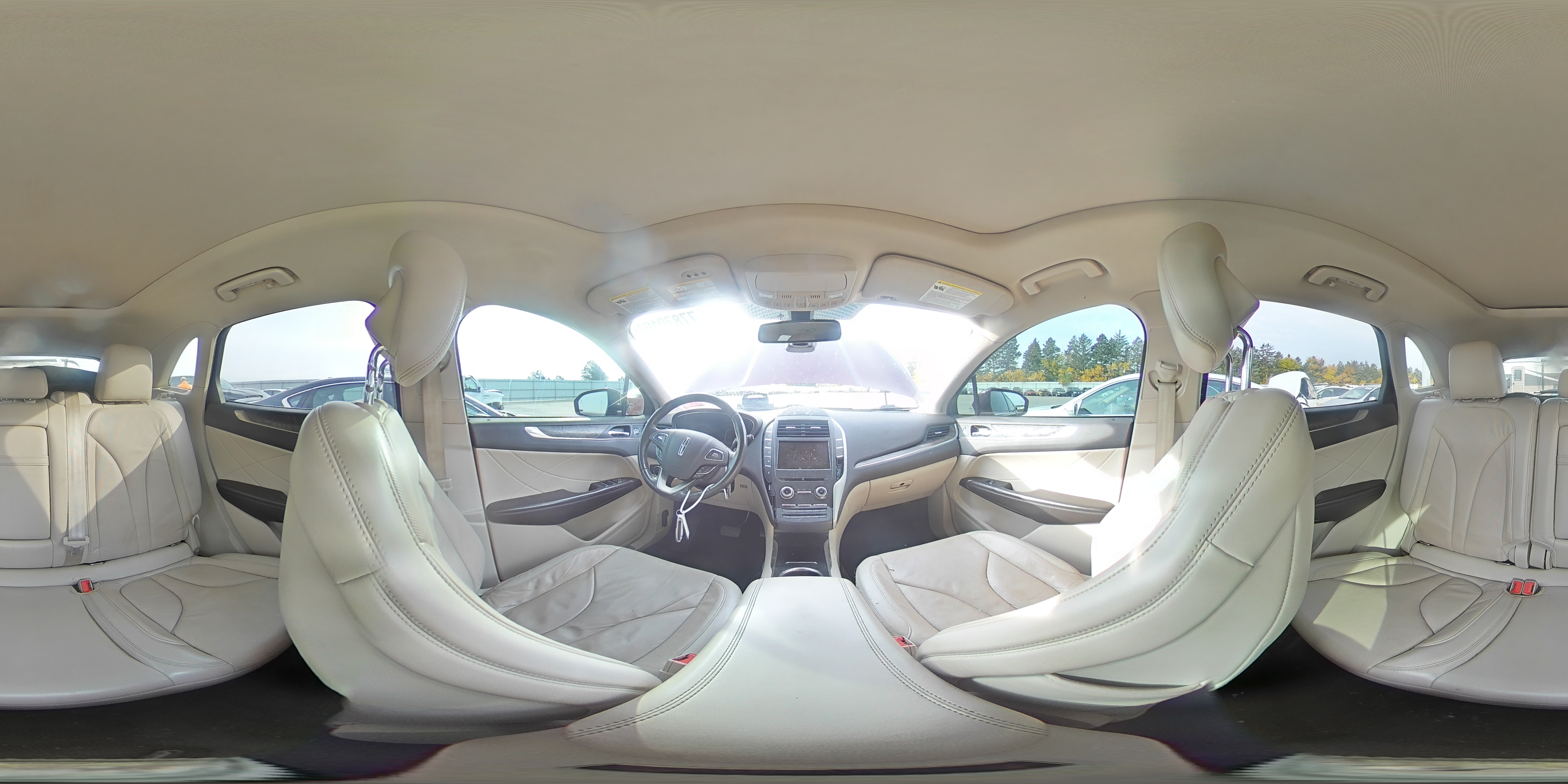 2017 Lincoln MKC VIN 5LMCJ3D93HUL35349 Copart auction photo, vandalism / all over damage thumbnail 15
