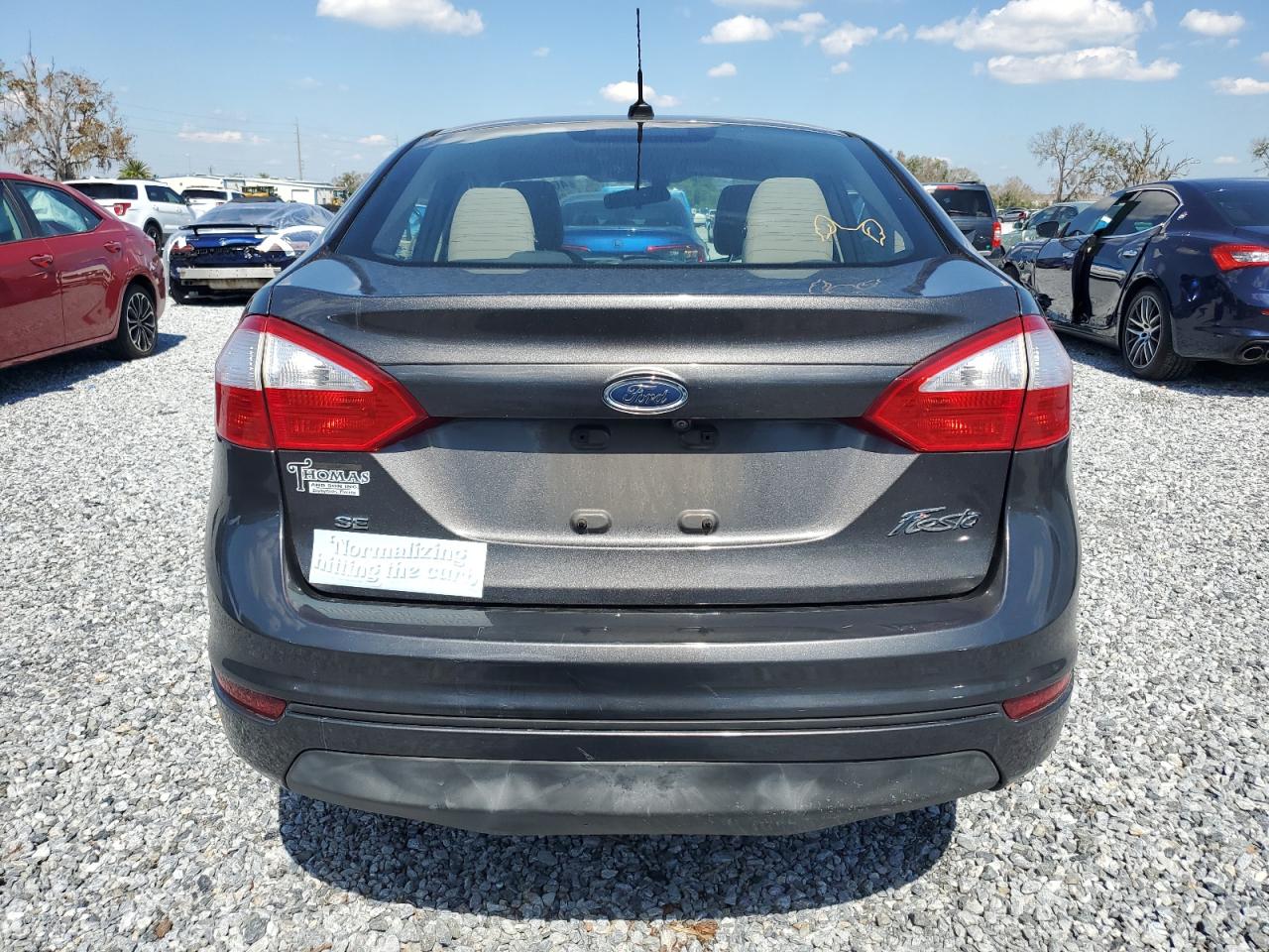 2018 Ford Fiesta VIN 3FADP4BJ0JM111467 Copart auction photo, front end damage thumbnail 6