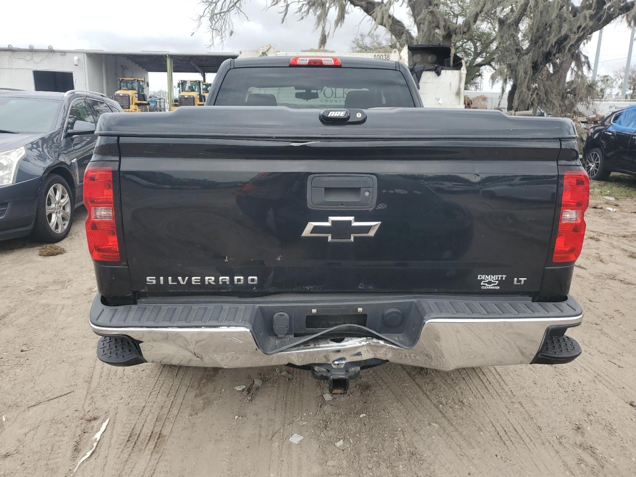 2015 Chevrolet Silverado VIN 1GCVKREC2FZ310050 Copart auction photo, front end / rear end damage thumbnail 6