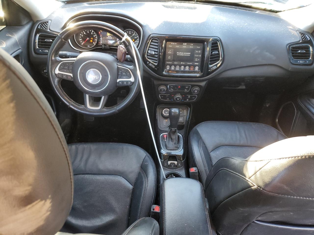 2021 Jeep Compass VIN 3C4NJDCB0MT561461 Copart auction photo, undercarriage damage thumbnail 8