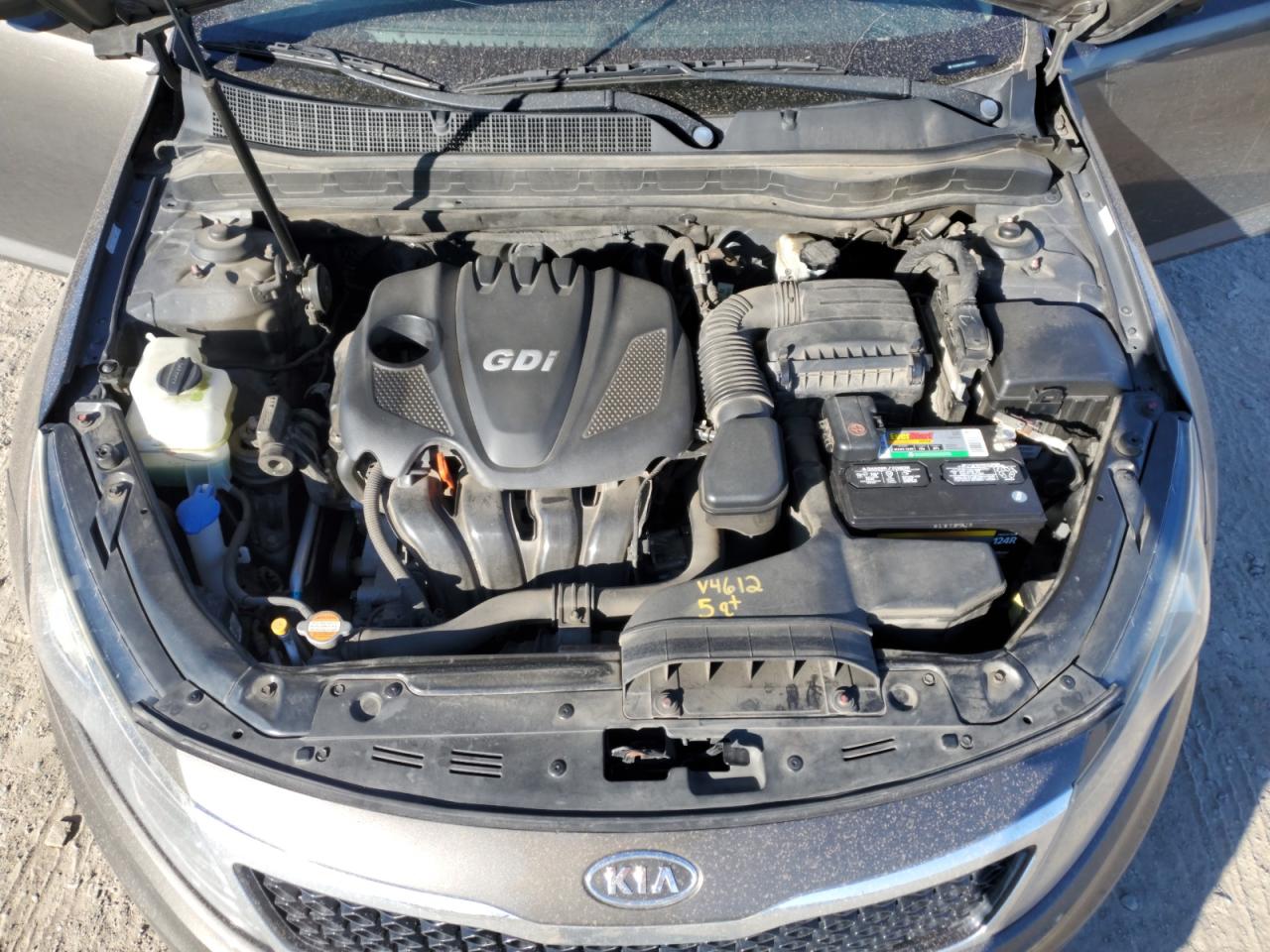 2012 KIA Optima VIN 5XXGN4A71CG030937 Copart auction photo, rear end / side damage thumbnail 11