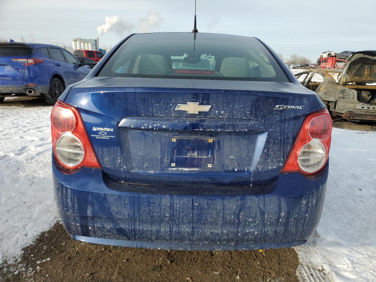 2013 Chevrolet Sonic VIN 1G1JA5SH2D4195611 Copart auction photo, front end damage thumbnail 6