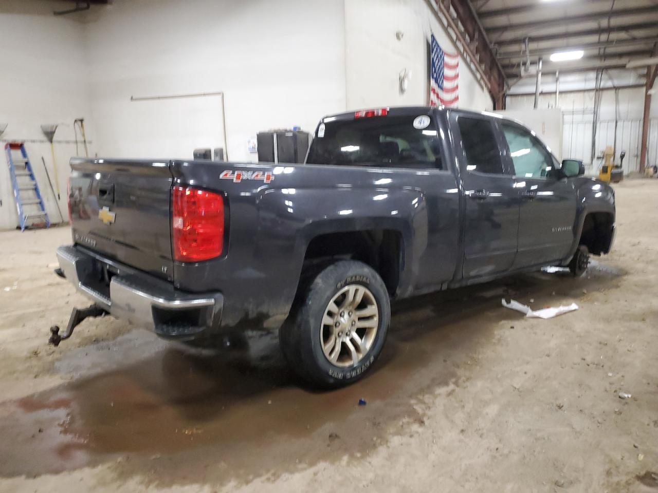 2016 Chevrolet Silverado VIN 1GCVKREC3GZ122848 Copart auction photo, front end / side damage thumbnail 3