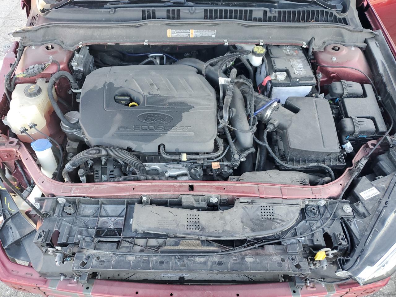 2018 Ford Fusion VIN 3FA6P0HDXJR230181 Copart auction photo, front end / minor dent/scratches damage thumbnail 11