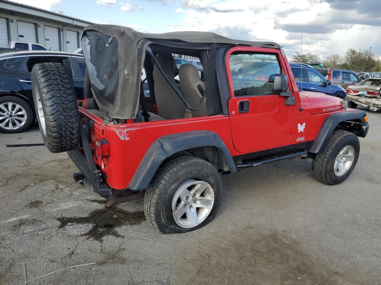 2017 Jeep Wrangler VIN 1J4FA69S53P327630 Copart auction photo, all over / minor dent/scratches damage thumbnail 3