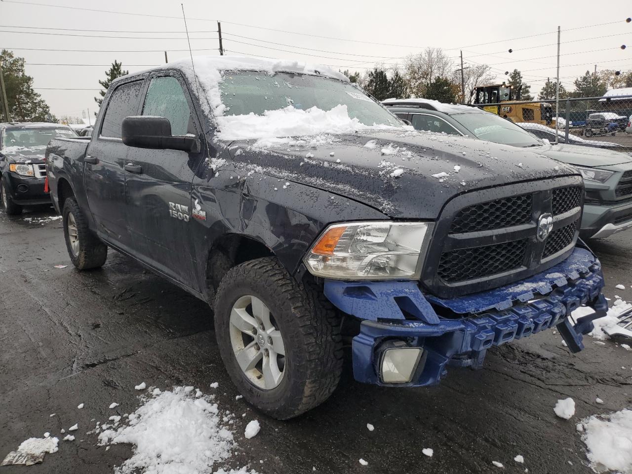 2017 RAM 1500 VIN 3C6RR7KT7HG709133 Copart auction photo, all over damage thumbnail 4