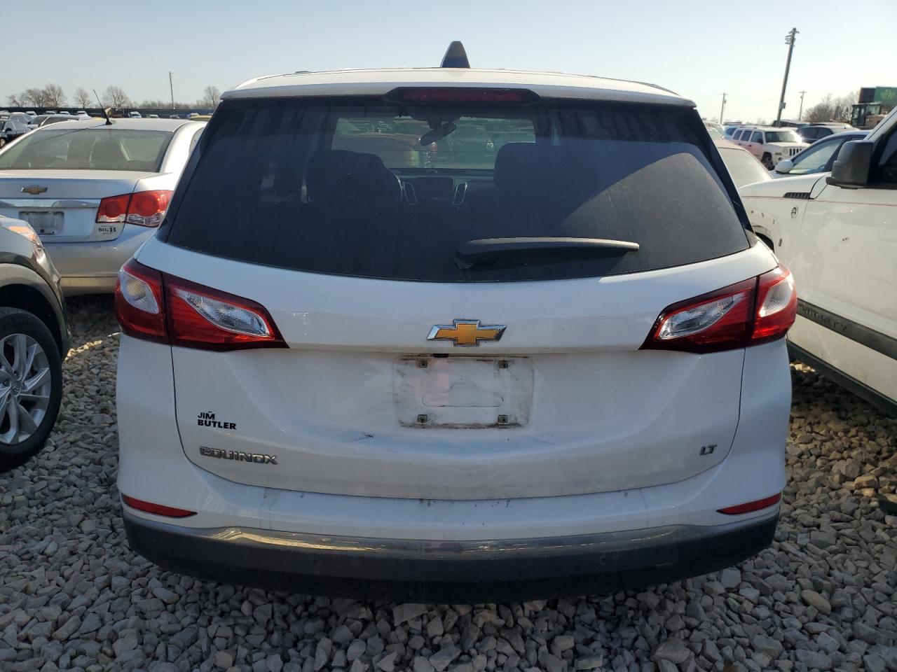 2018 Chevrolet Equinox VIN 2GNAXJEV3J6156138 Copart auction photo, front end / side damage thumbnail 6