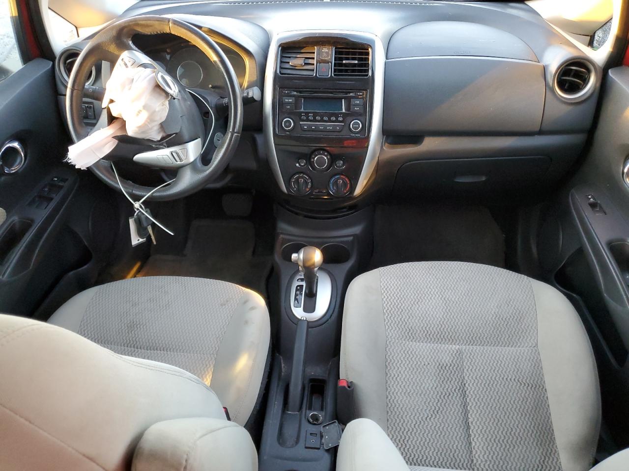 2015 Nissan Versa VIN 3N1CE2CP6FL398364 Copart auction photo, front end damage thumbnail 8