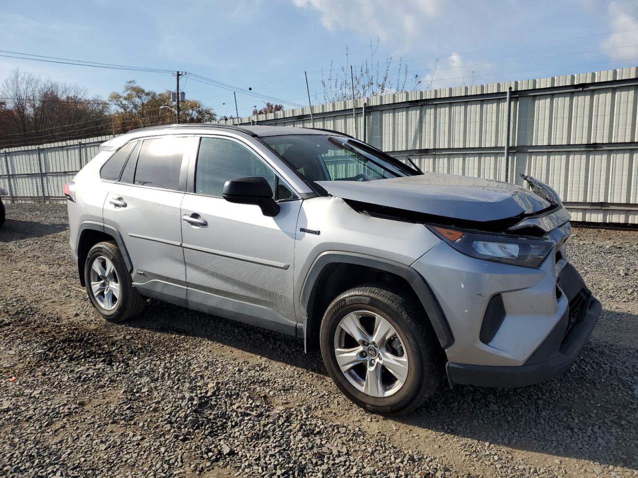 2021 Toyota RAV 4 VIN 4T3LWRFV8MU044686 Copart auction photo, front end damage thumbnail 4