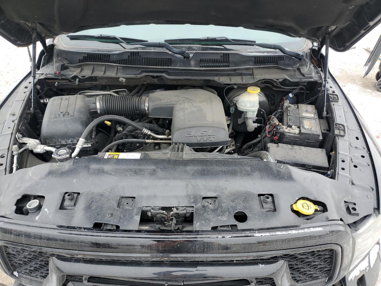 2018 RAM 1500 VIN 1C6RR6FG1JS127115 Copart auction photo, front end / all over damage thumbnail 11