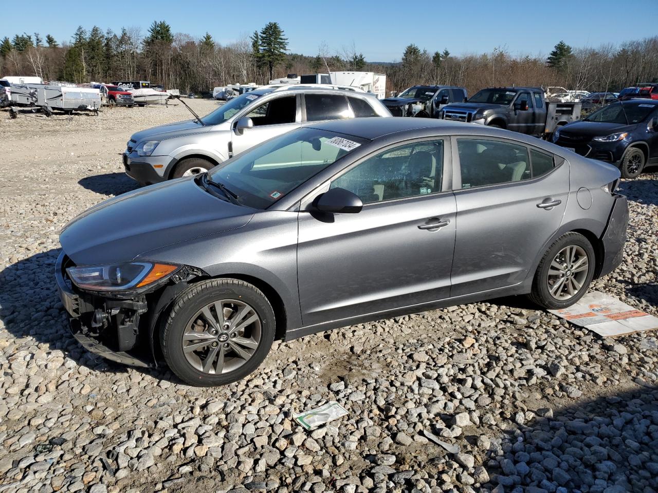 2018 Hyundai Elantra VIN 5NPD84LFXJH375402