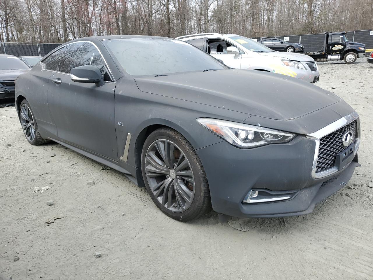 2017 Infiniti Q60 VIN JN1EV7ELXHM553796 Copart auction photo, mechanical damage thumbnail 4